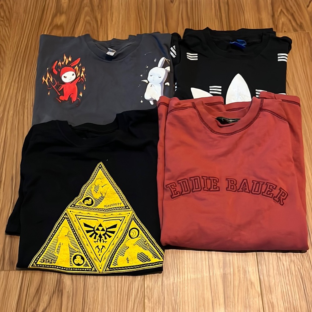 4 graphic shirts